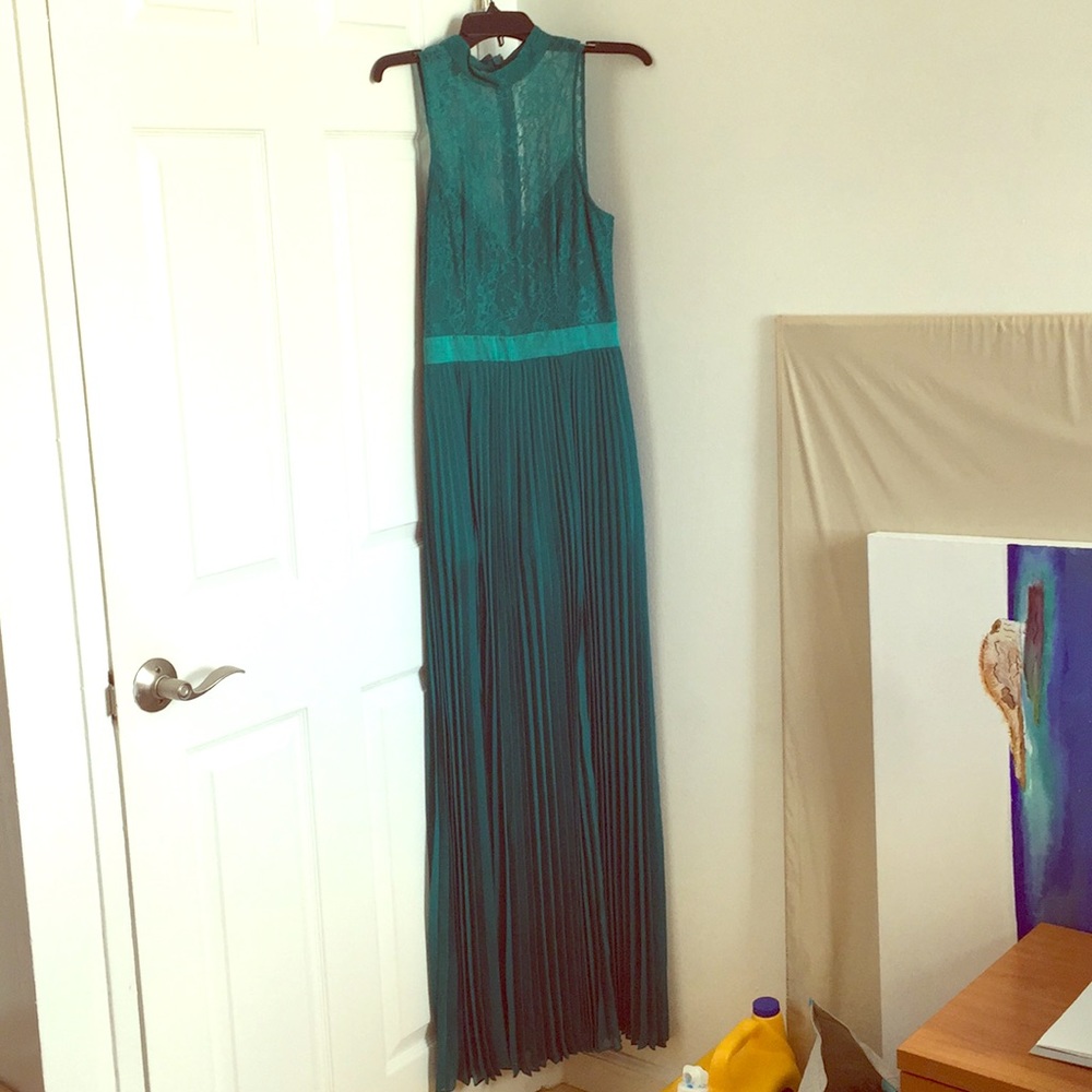 New Bebe turquoise dress/jump suit